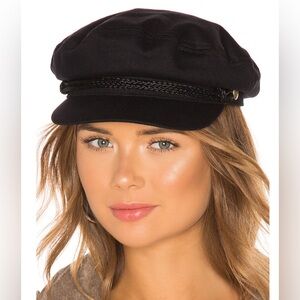 Classic authentic Sailor’s Fiddler Cap original  Elbsegler in Black Women's